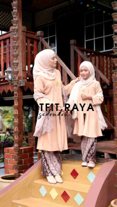 TUNIKMY KEBAYA AL SUFFIYAH SEDONDON MOM KID RAYA 2024 IRONLESS