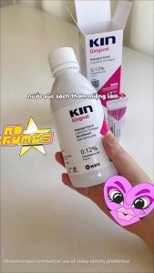 Nước Súc Miệng - Viêm Nướu KIN GINGIVAL ® 250ml - Viêm Nha Chu Viêm Nướu Chăm Sóc Nướu Chuyên Sâu Ngừa Mảng Bám