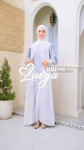 Yessana Hijab Terbaru Luvya Dress Lebaran Mewah