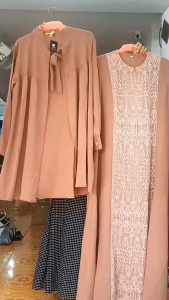 GAMIS SET OUTTER AKU KARISSA SET OUTER CRINKLE MIX BRUKAT/NIVA THANISA OUTHER AKU KARISSA