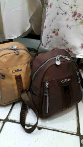 Tas Ransel Chibao Mini Bahan Sutra Satin