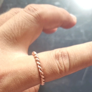 แหวน Tensor Ring แบบใส่นิ้วได้  ทองแดง99.99%