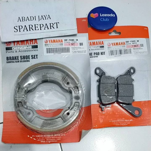 KAMPAS REM AEROX 155 LEXI FREEGO  MIO Z FINO 125 depan dan belakang
