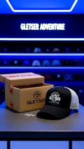 GLETSER TOPI TRUCKER ROUND TOPI BASEBALL PREMIUM