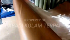 Terpal Kolam Ikan Bulat Diameter 1.5 Meter Tinggi 110 cm Bahan A20 Korea Super Tebal