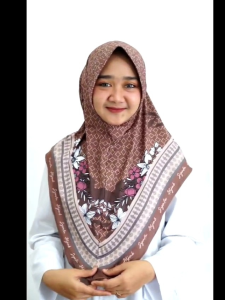 Kerudung Instan Daily Bergo Motif Jersey Premium