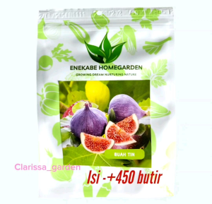 (KEMASAN PREMIUM) BIJI/BENIH TANAMAN BUAH TIN | ARA MERAH (isi -+450 butir)