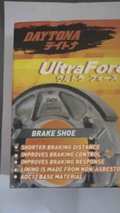Kampas rem belakang Daytona pirodo Brake shoe Mio Xride Mio J plus per 5061 100 Original