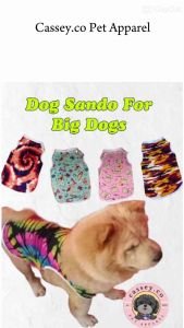 Pet Clothes Sando For Big Dogs ((XL-4XL)