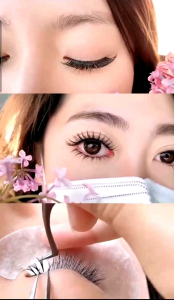 ขนตาการ์ตูน 2 แฉก