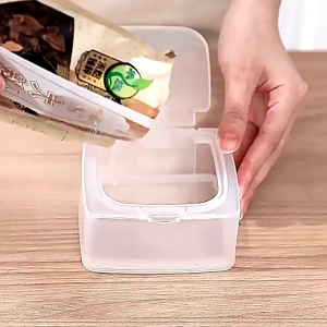 WBP2032 Kotak Penyimpanan Makanan Bumbu / Sayur / Buah Serbaguna / Storage dengan 2 Tutup