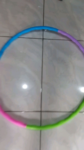 Mainan Hula Hup Plastik Mainan Anak Olahraga Hula Hoop Diameter 65 cm