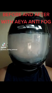 Clear Anti-Fog Patch Film Universal Motorcycle Helmet Fog Resistant Screen Lens