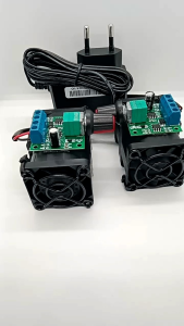 Fan Double Turbo Kipas High Speed Bisa Di Atur 12V 4cm Rangkap