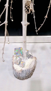 White Christmas tree 100cm.