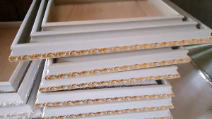 BARU kotak hantaran seserahan pernikahan frame fiber 1 set isi 4