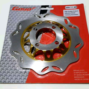 CAKRAM PIRINGAN REM DEPAN LUBANG 4 CEKUNG MOTOR KHARISMA/SUPRA X 125/SUPRA FIT NEW/CS1/SUPRA FIT