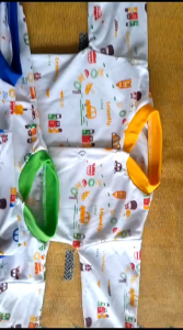 Jumpsuit Bayi Sleepsuit Bayi Baju Bayi Kodok Umur 0 - 6 Bulan