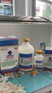 CEFANEW LA (20100ml) marphavet dung dịch tiêm bách bệnh viêm phổi tiêu chảy lepto viêm zú viêm tử cung...