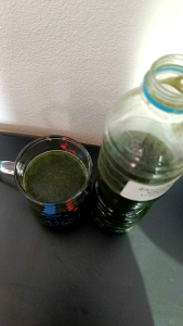 น้ำใบย่านางคั้นสด ขนาด 600 Ml. คั้นวันต่อวัน