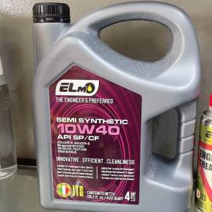 Elmo Engine oil 10w/40 APi SP+ Engine flush+ Engine oil treament