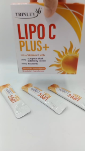 Trinley Lipo C Plus+ 15 sachets~Vitamin CEuropean-Black Elderberry ExtractPosbiotic