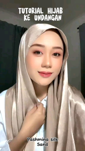 PASHMINA SILK GRADENZA PREMIUM | PASHMINA SATIN SILK | LOOK MEWAH | FLOWLY