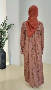 NADJANI DRESS BAHAN AMOUR EXCLUSIVE | GAMIS PREMIUM | DRESS BUSUI | BAJU GAMIS WANITA MUSLIMAH