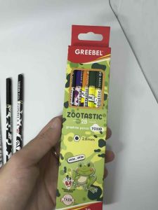 Greebel Pensil Kayu 2B Zootastic: Membuat Gambar Lebih Menarik