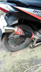 Knalpot Samlong Original RMP: Pilihan Terbaik Untuk Motor Matic Beat Vario Mio Nmax PCX & Inlet 38mm