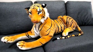 🔥Limited offer🔥 size 110 cm Harimau Anak patung / Big Tiger Doll