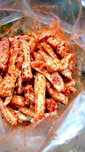 Basreng pedas daun jeruk