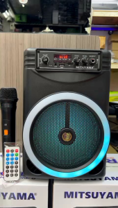 Speaker Karaoke Bluetooth 8” MS-4020BT Rocker series / Speaker bluetooth Mic Wireles Super Bass