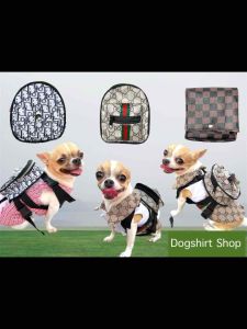 กระเป๋าเป้สำหรับสัตว์เลี้ยง กระเป๋าแบรนด์เนมDIY กระเป๋าเป้สะพายหลังสำหรับน้องหมาน้องแมว