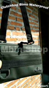 Clutch Hand bag Sling bag Multifungsi Tas Dompet Pria Wanita Bahan Bimo Waterproof