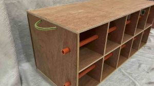 MEXICAN BOX by 10 and 6 heads FOR GAMEFOWL