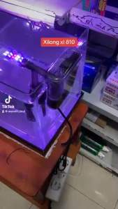 Filter gantung aquarium XILONG XL 810 mini hang on skimmer aquascape