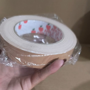 Cloth Duct Tape Biege color (1” x 25m) 6pcs per Pack