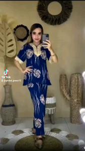 GLOBAL DASTER || Baju Setelan Wanita Celana Panjang Dewasa Jumbo XXL Muat Bb Sampai 80Kg