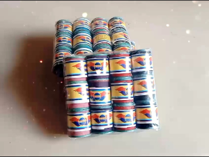 Benang layang-layang/Benang layangan Gelasan kenur mini Unyil isi 12 pcs