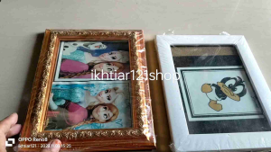 Bingkai figura frame foto 6 R (18x22) minimalis warna warni
