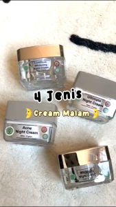 Krim Malam MS Glow: Pemutih & BB Cream Malam