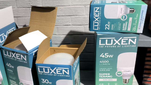 LUXEN CLASSIC DIAMOND JUMBO LAMPU BOHLAM LED CAPSULE TABUNG 6W 12W 18W 22W 30W 40W 45W 50W CAHAYA PUTIH / WARM WHITE 3000K KUNING SNI BOHLAM GARANSI 1 TAHUN KUALITAS TERJAMIN