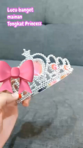 COD Tongkat Magic wand dengan mahkota Anak princes Mainan tongkat peri princes