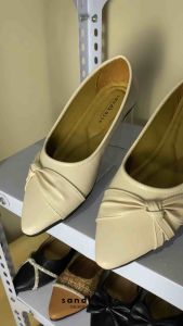 Angela Flatshoes Wanita Sol Karet