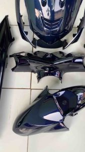 Cover body full halus honda beat karbu tahun 2008-2009 blue moonlight