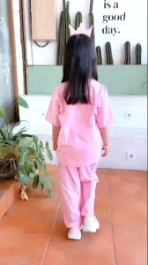 Setelan Anak Perempuan Terbaru Oneset Cargo Shanum Kids