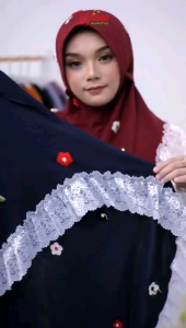 Jilbab Instan Bergo Zaara Crinkle By Liana Hijab