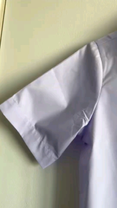 เสื้อคอบัวแขนเรียบ ตราสมอ ไซส์ 30-46 นักเรียนหญิง ออกบิลเบิกได้ (เสื้อเปล่าไม่ปักชื่อ)