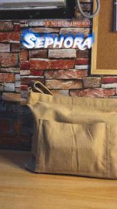 Canvas Crossbody Bag | Mini Sling Bag for Men and Women (with zipper and adjustable straps)